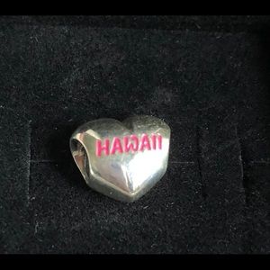 Pandora authentic Hawaii Pineapple heart charm.